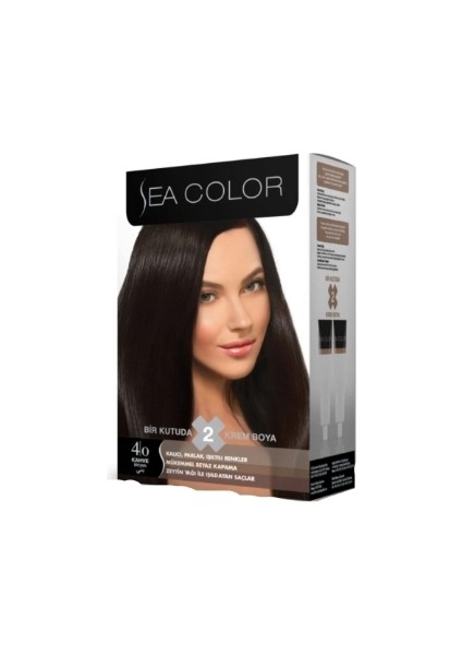Color Kit Saç Boyası Kahve 4.0 2 Adet