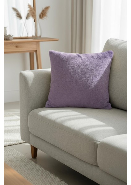 Pufina 45*45 Tavşan Tüyü Yastık Kırlent