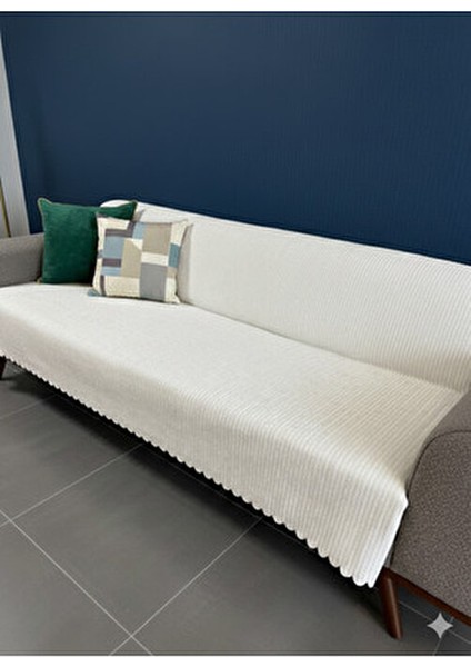 Liza Kaymaz Taban Süngerli Kadife Koltuk Örtüsü 170X210 cm