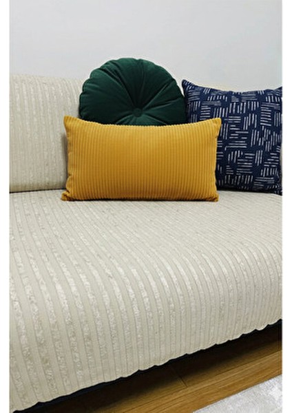 Liza Kaymaz Taban Süngerli Kadife Koltuk Örtüsü 170X210 cm fiyatları