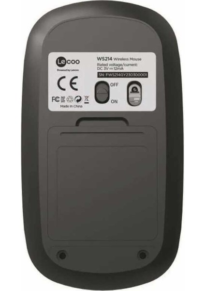 Lecoo WS214 Gri Optik Kablosuz Mouse fırsatları