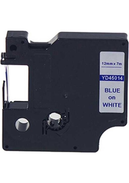 45014 Muadil Beyaz-Mavi D1 Yedek Şerit 12MM x 7m