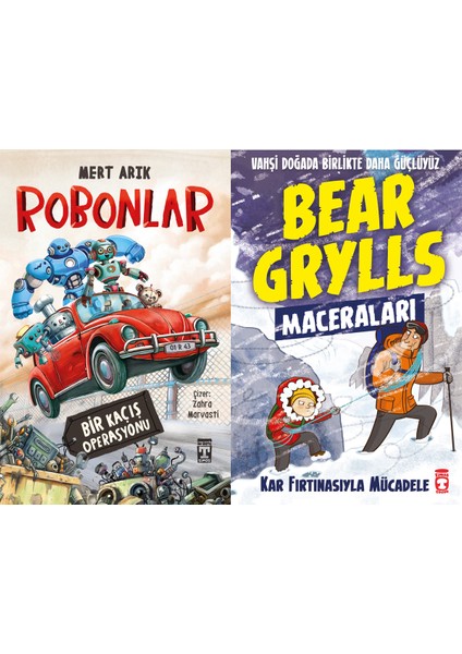 Robonlar (Mert Arık) ve Kar Fırtınasıyla Mücadele - Bear Grylls Maceraları