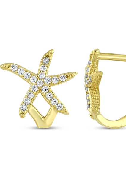 Altın Tasarım Küpe - 14K fiyatları