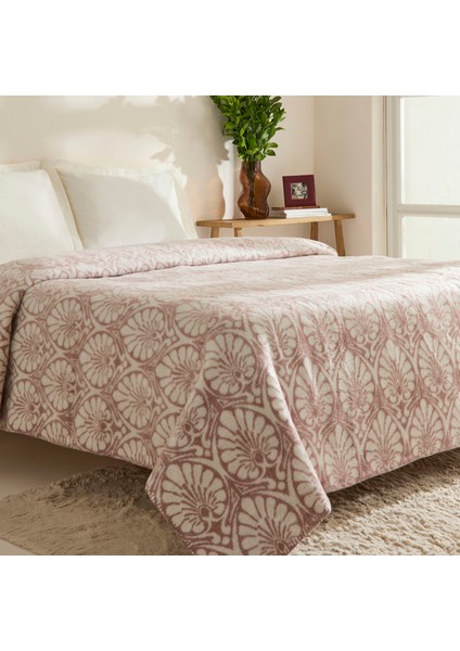 Miusa Çift Kişilik Akrilik Battaniye Gül Kurusu indirimleri