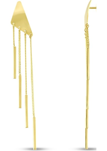 Tasarım Altın Küpe - 14K fiyatları