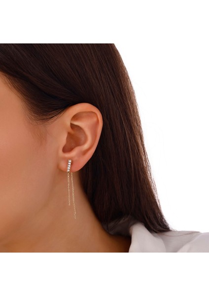 Tasarım Altın Küpe - 14K modelleri