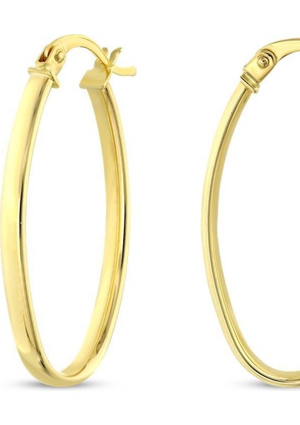 Altın Halka Küpe - 14K fiyatları