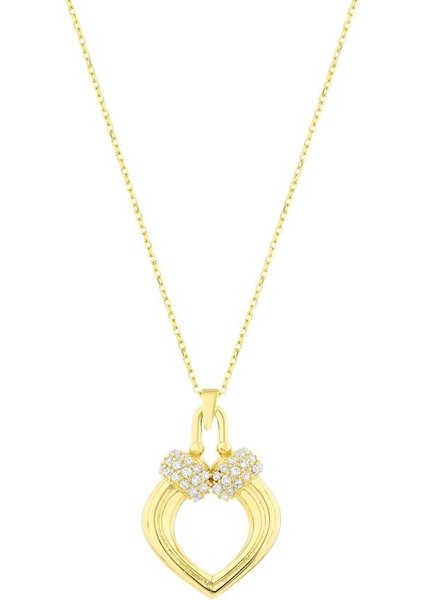 Altın Tasarım Kolye - 14K