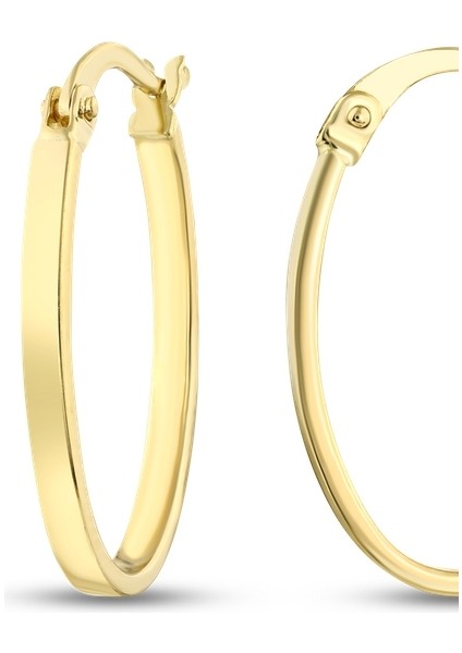 Altın Halka Küpe - 14K fiyatları