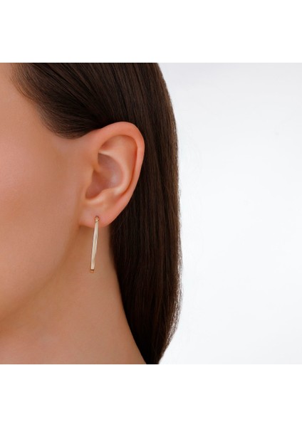 Altın Halka Küpe - 14K modelleri