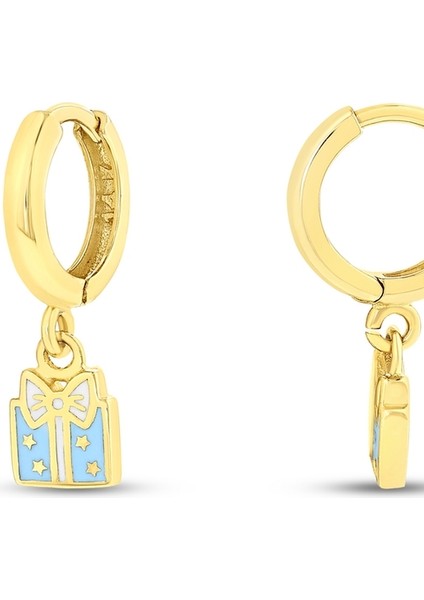 Figürlü Altın Çocuk Küpe - 14K fiyatları