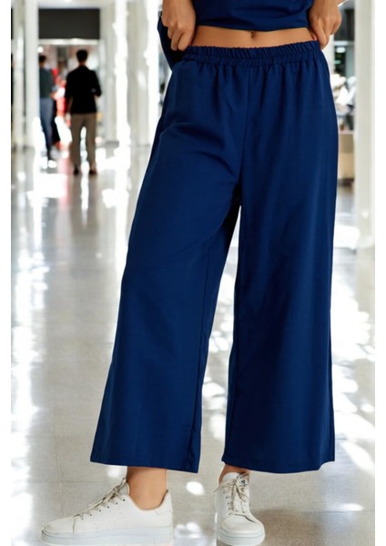 Yazlık Kısa Kollu Alt Üst Keten Takım