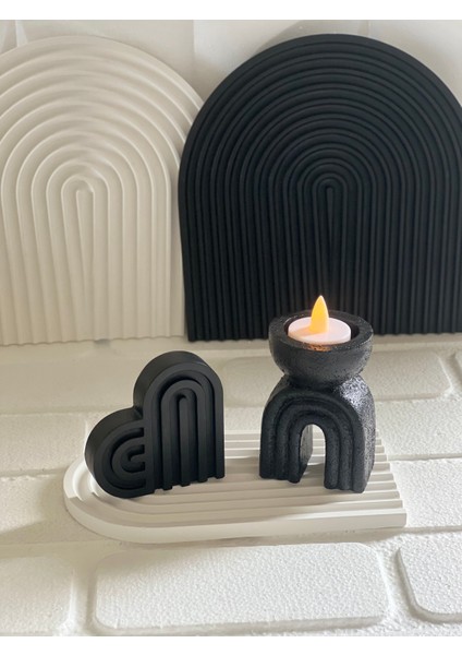 Dekoratif Bohem Mumluk Set