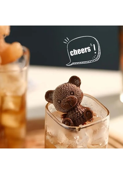 Ayı Şekilli Silikon Buz Kalıbı fırsatları