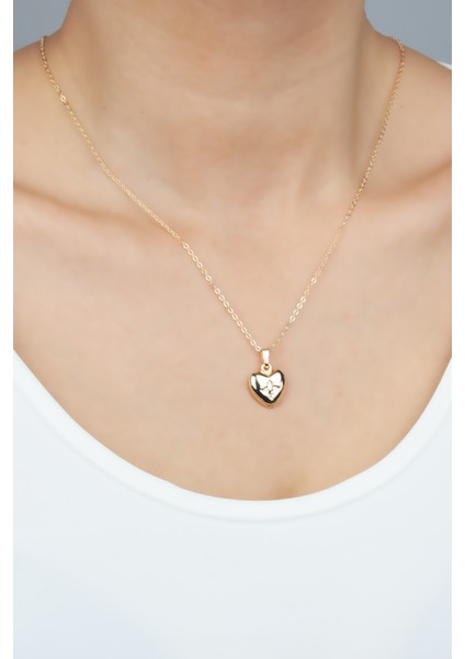 Kalp Uçlu Ince Zincir Kolye fiyatları