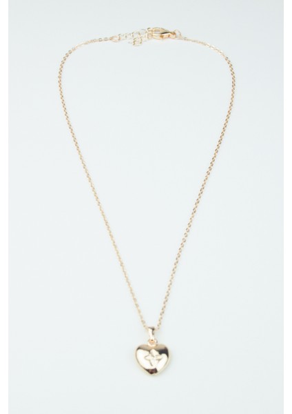 Kalp Uçlu Ince Zincir Kolye modelleri