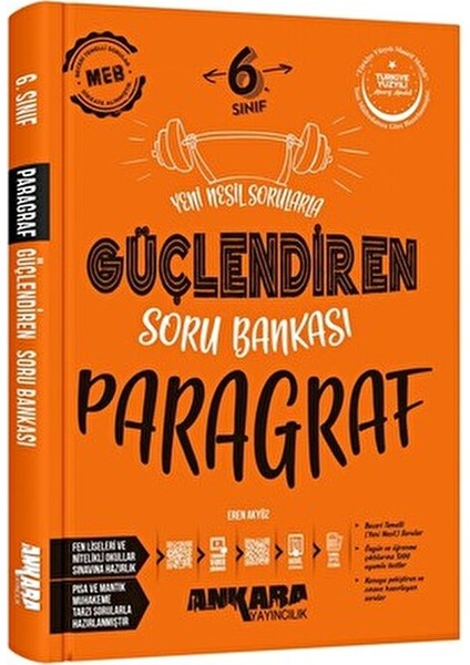 2025-2026 Müfredat 6 Sınıf Güçlendiren Paragraf Soru Bankası