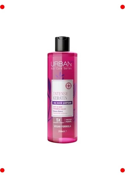 Keratin Onarıcı Saç Bakım Şampuanı 350 ml Vegan