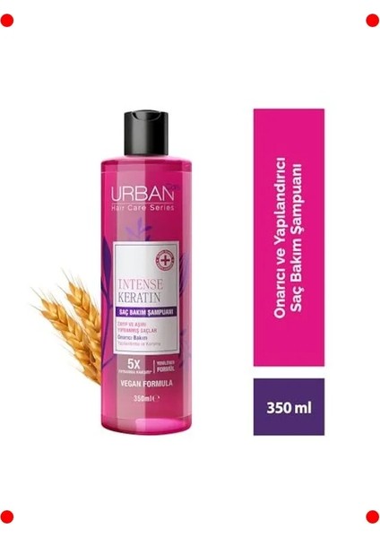 Keratin Onarıcı Saç Bakım Şampuanı 350 ml Vegan fiyatları