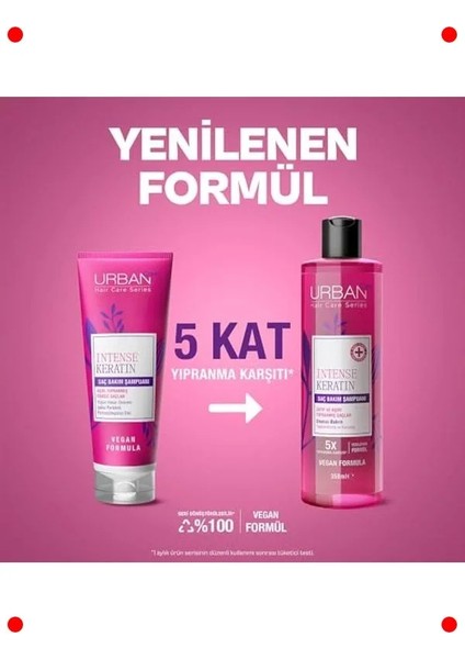 Keratin Onarıcı Saç Bakım Şampuanı 350 ml Vegan modelleri