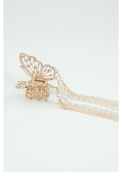 Taşlı Kelebek Mandal Toka fiyatları