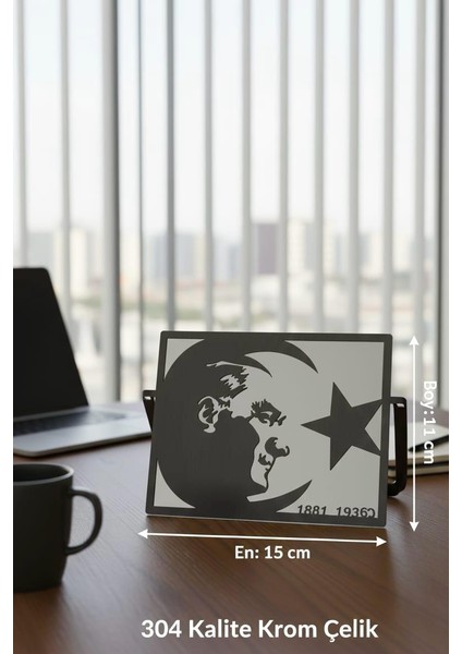 Atatürk Masaüstü Lazer Kesim Hediyelik fiyatları