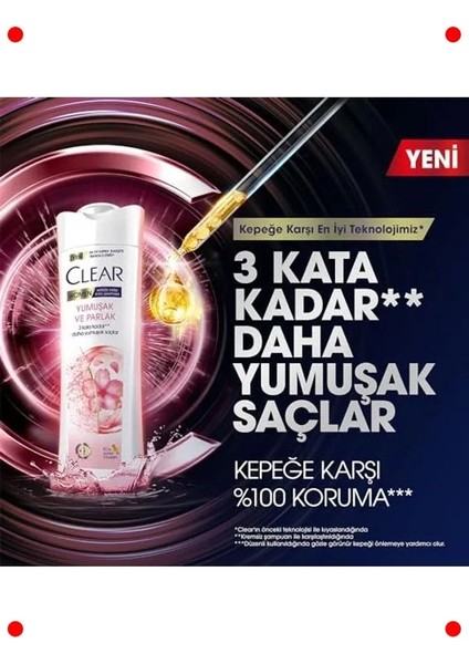 Kepek Karşıtı Şampuan 350ML - Yumuşak ve Parlak Saçlar modelleri
