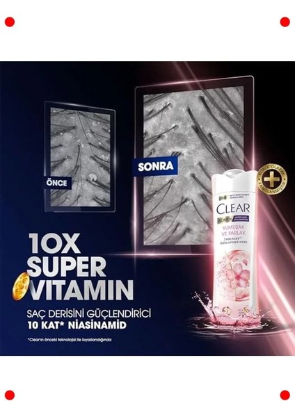 Kepek Karşıtı Şampuan 350ML - Yumuşak ve Parlak Saçlar fırsatları