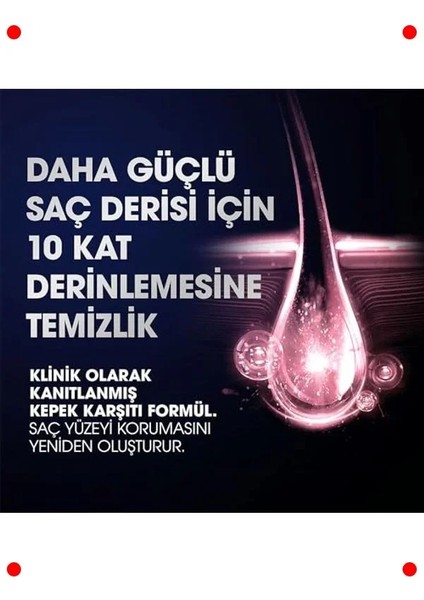 Kepek Karşıtı Şampuan 350ML - Yumuşak ve Parlak Saçlar indirimleri