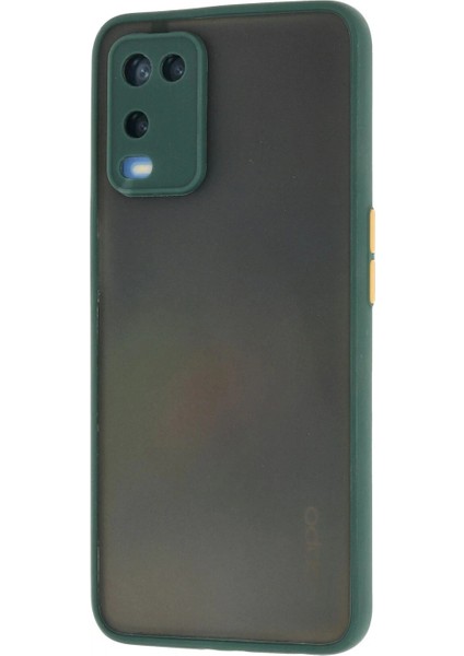 Oppo A54 4g Kılıf Montreal Silikon Kapak - Yeşil (K95) modelleri