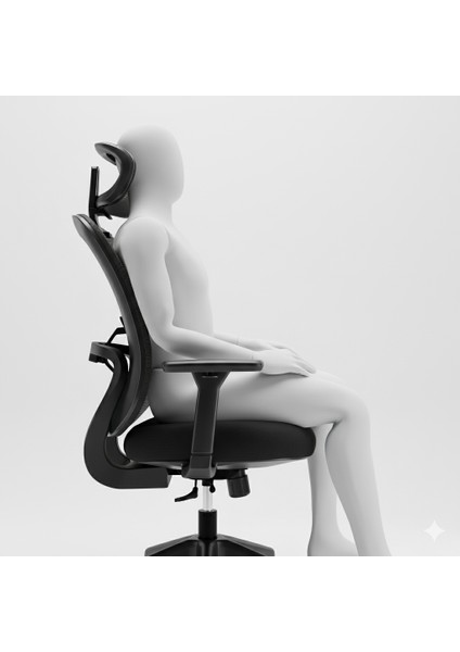 X100 Comfort Fileli Ofis ve Çalışma Sandalyesi Siyah indirimleri