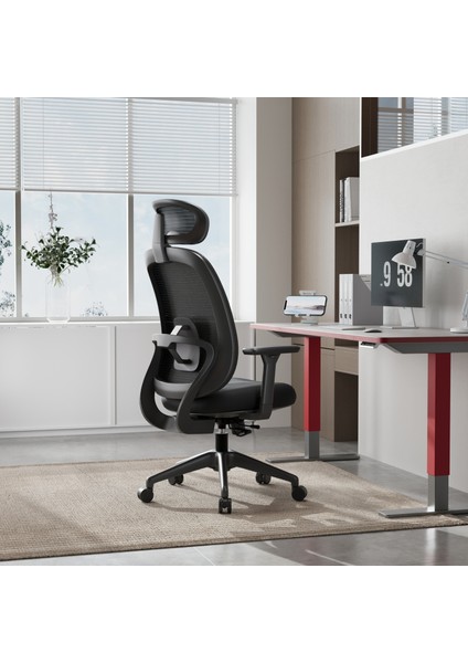 X100 Comfort Fileli Ofis ve Çalışma Sandalyesi Siyah