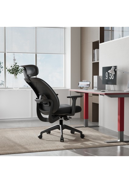 X100 Comfort Fileli Ofis ve Çalışma Sandalyesi Siyah