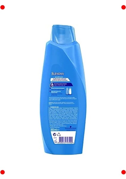 Yoğun Nemlendirme Aloe Vera Özlü Şampuan 500 ml modelleri