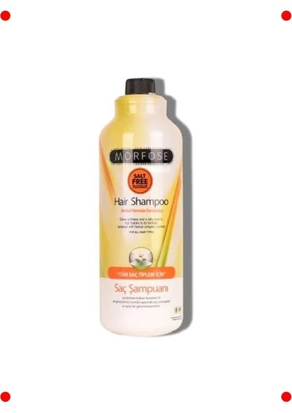 Tuzsuz Bitkisel Şampuan 1000 ml
