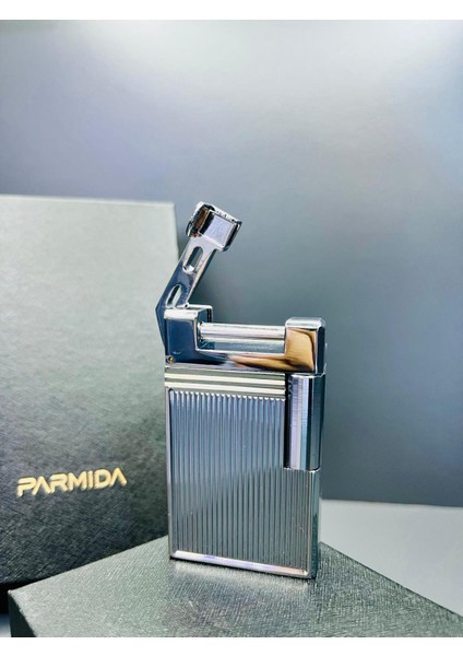 Sıradışı Tasarım Çelik Gövde Gazlı Premium Çakmak