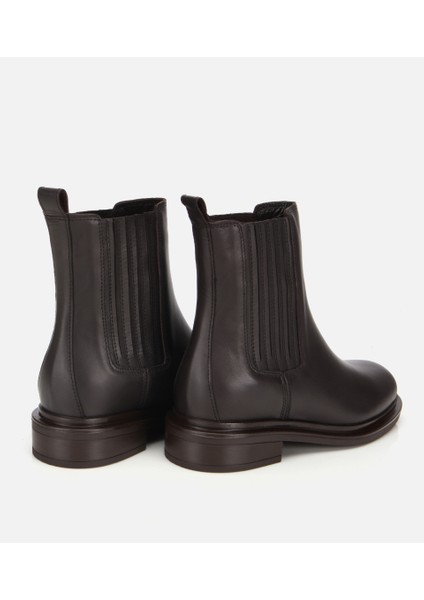 01BOH313060A480 KADIN Deri Kahverengi Lastik Detaylı Bilekte Düz Bot fırsatları