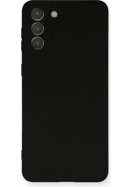 Samsung Galaxy S21 Plus Kılıf Nano Içi Kadife Silikon - Siyah (K95)