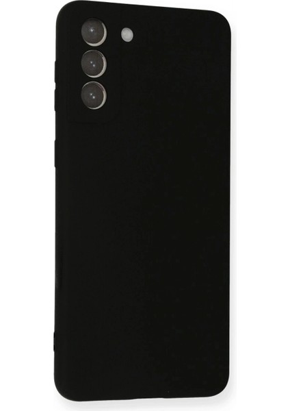 Samsung Galaxy S21 Plus Kılıf Nano Içi Kadife Silikon - Siyah (K95) fiyatları
