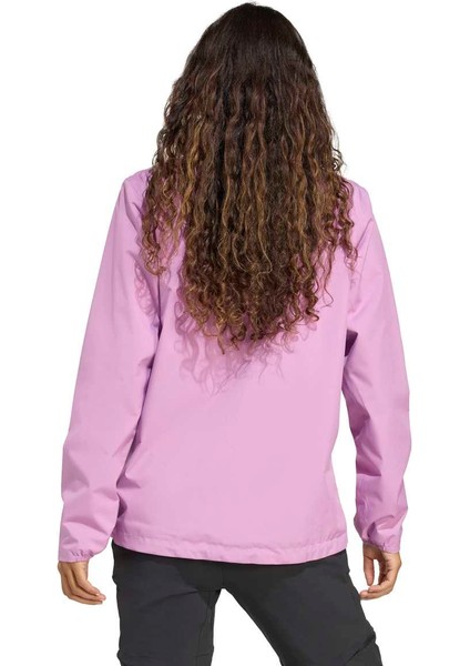 Essentials 2 Layer Rain Kadın Pembe Kapüşonlu Ceket fiyatları