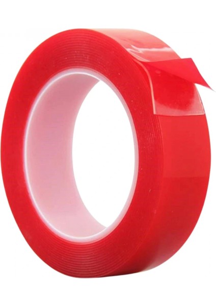 2 Metre Şeffaf Ekstra Güçlü Banyo Mutfak Posta Ofis Çift Taraflı Akrilik Silikon Vhb Bant (K95) modelleri