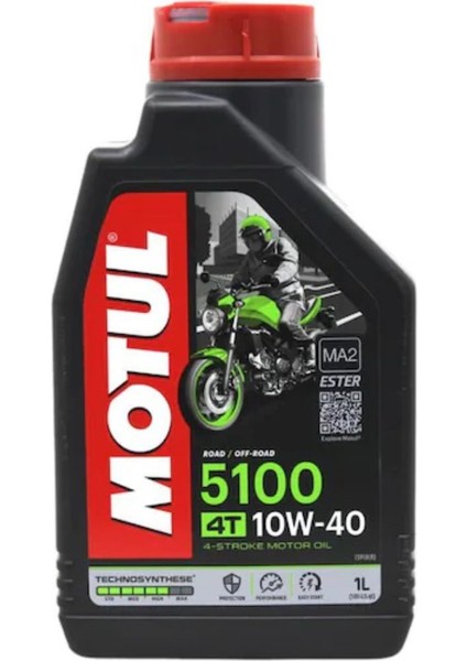 5100 10W40 4T (1 LT) Motorsiklet Yağı