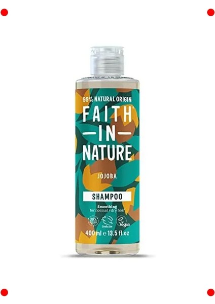 %99 Doğal Jojoba Şampuan - Pürüzsüz Saçlar 400 ml