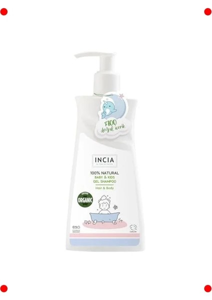 Doğal Bebek & Çocuk Jel Şampuanı Lavantalı 350 ml