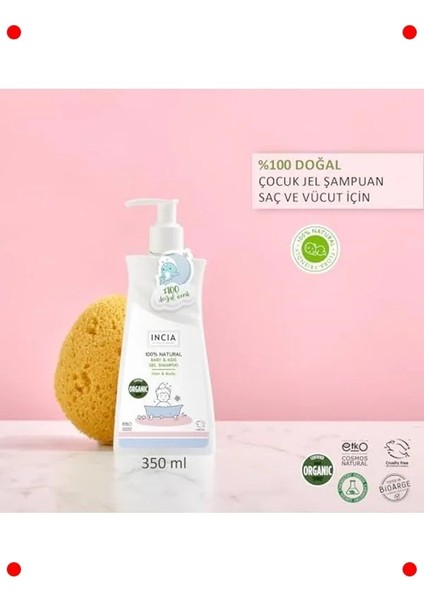 Doğal Bebek & Çocuk Jel Şampuanı Lavantalı 350 ml modelleri