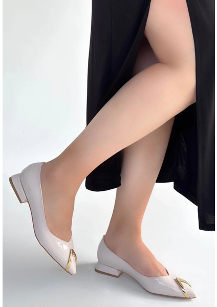 Goes Bej Rugan Babet Ayakkabı