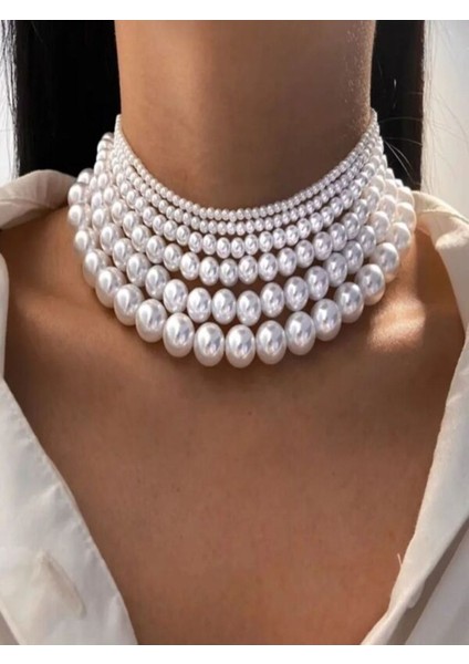 5 Adet Secret Incı Kolye