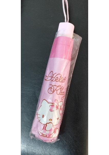 Çocuk Şemsiyesi Hello Kitty Figürlü modelleri