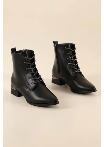 Siyah Kadın Bot & Bootie 01.111.01